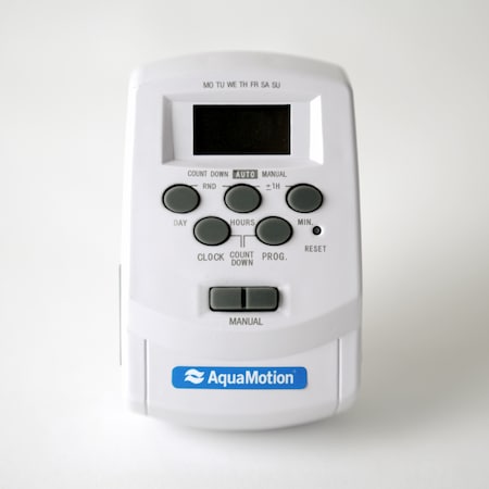 Aquamotion Digital Timer, Digital Timer, Plugs In To Std Wall Outlet